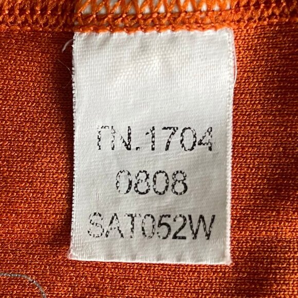 Stormtech Performance LS 1/4 Zip HiNk Lightweight Poly Top Burnt Orang Gry Sz S - Picture 8 of 12